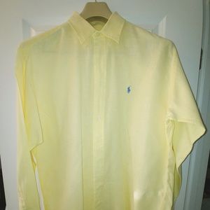 Ralph Lauren Blake Linen Long Sleeves Men's Shirt